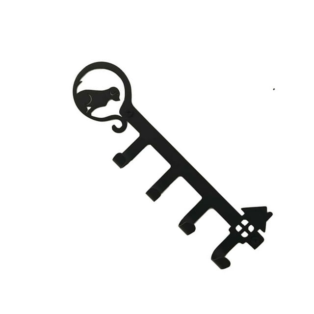 Colgador de puerta para llaves Matsuzay de hierro 25,5 cm × 7,5 cm × 3 cm