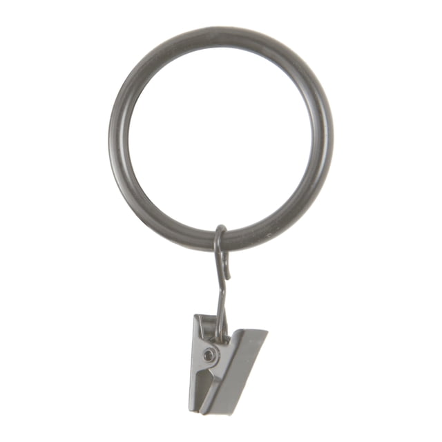 Anillos para cortinas Kenney Antique Pewter, paquete de 14 unidades