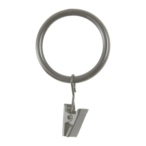 Anillos para cortinas Kenney Antique Pewter, paquete de 14 unidades