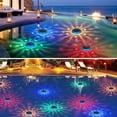 thumbnail image 7 of 2Pcs Solar Floating Pool Lights,RGB Color Changing Floating Pool Lights for Swimming Pool,Waterproof Light up LED Pool Accessories,Outdoor LED Pool Lights That Float for Pool,Pond,Spa,Hot tub, 7 of 7