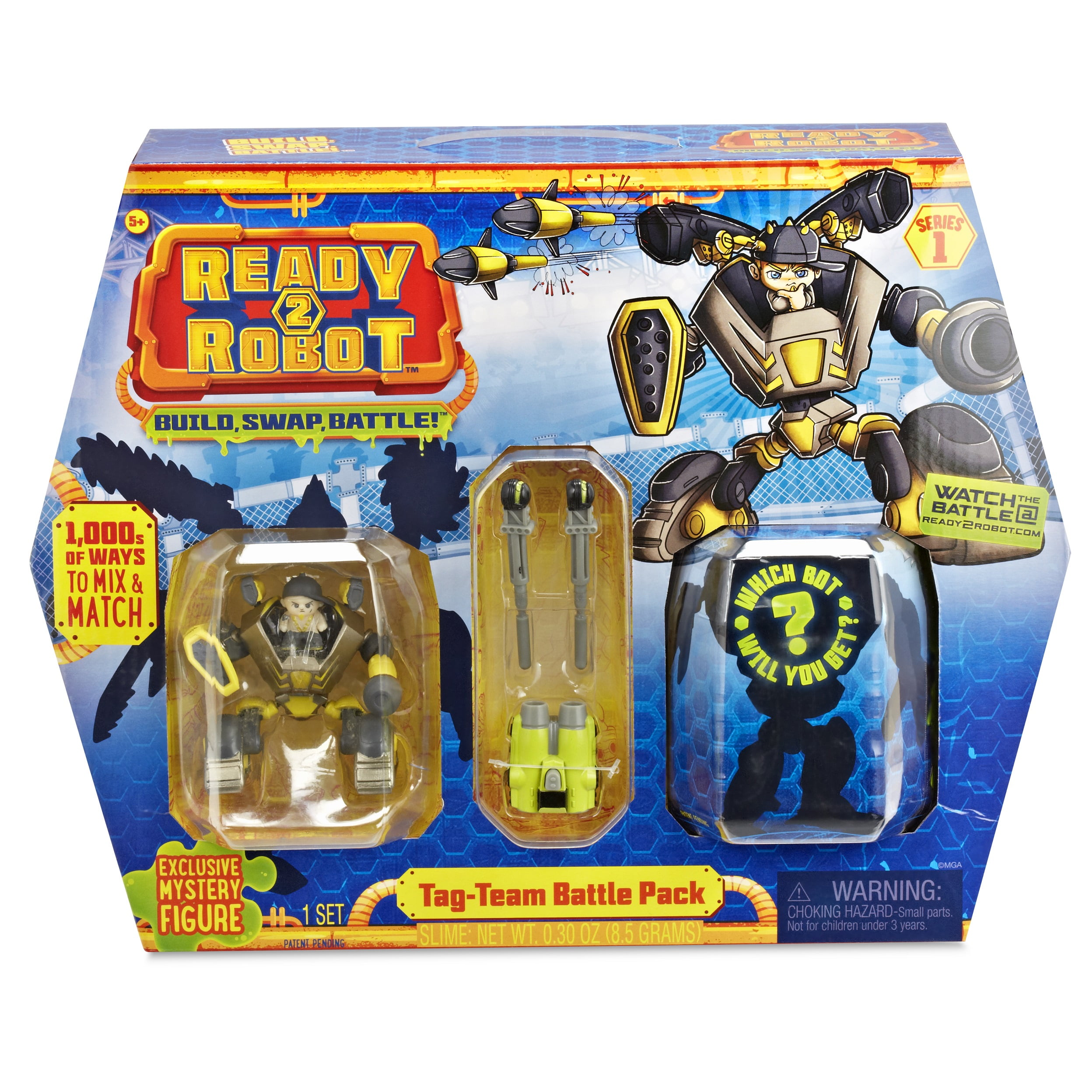 Ready 2 Robot Survivor Battle Pack Series 1 W Mystery Figure for sale online 