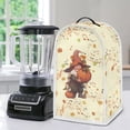 thumbnail image 5 of HELLHERO Pumpkin Music Pattern Washable Polyester Kitchen Blender Dust Cover with Thickened for Kitchen, 5 of 6