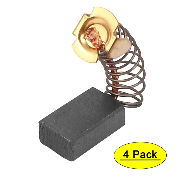 4pcs Replacement Motor Carbon Brushes 15mmx10mmx6mm f Electric Motors