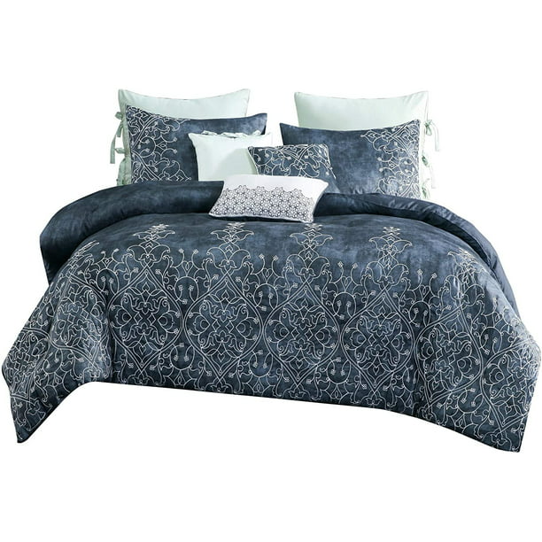 Sapphire Home Luxury 8 Piece King, Luxury Cal King Bedding Sets