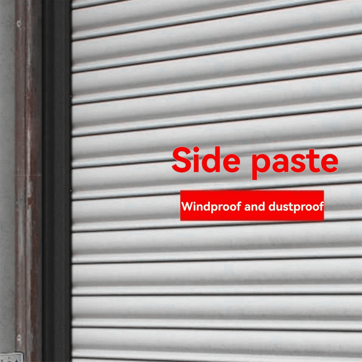 5m Garage Rolling Gate Bottom Sealing Strip Door Side Bottom Waterproof Rubber Dust-Proof Anti Rat Door God Stopper