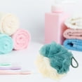 thumbnail image 4 of 1 set 3pcs bolas de ducha de ducha bolas de baño de doble color esponjas de baño de baño esponjas de baño de ducha, 4 of 6