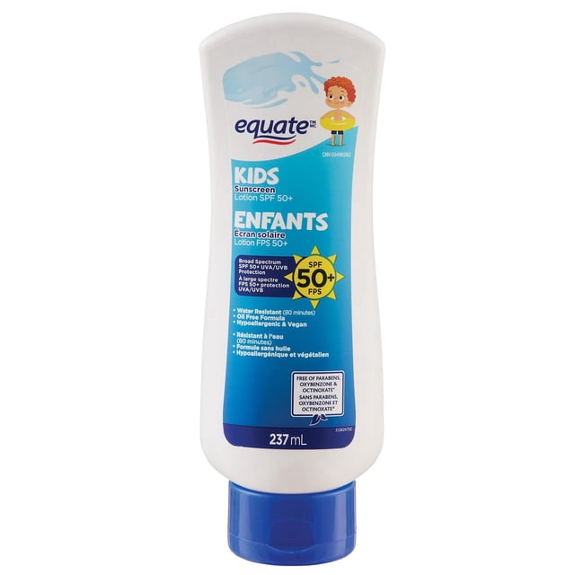 Equate Kids SPF 50+ Sunscreen Lotion