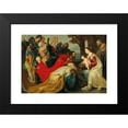 thumbnail image 2 of Workshop of Peter Paul Rubens 18x14 Black Modern Framed Museum Art Print Titled - The Adoration of the Magi, 2 of 5