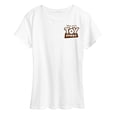 thumbnail image 2 of Toy Story - Sheriff Woody Show - Women's Short Sleeve Graphic T-Shirt, 2 of 4