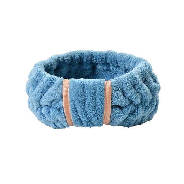 Banda para El cabello Minnieouse Coral Fleece diadema azul