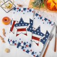 thumbnail image 3 of 4th of July Kitchen Towels Set of 3, American Star Blue Ombre Independence Day Soft Microfiber Dish Towels, Absorbent Quick-Dry Washable Dishcloths for Kitchen Cleaning, Drying Dishes, 18x28 Inches, 3 of 9