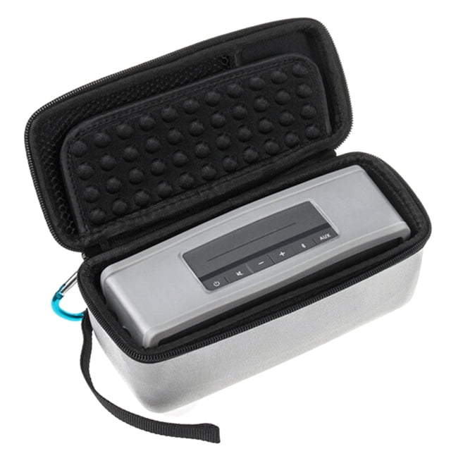 Reemplazo para BOSE SoundLink Mini caja de almacenamiento de altavoz Caja Bolsa de nylon EVA Bolsa con cremallera y hebilla Inevent PJ7241-08
