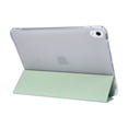 thumbnail image 6 of Allytech iPad Air 5 Case,iPad Air 5th 4th Generation Case, Ultra Slim Shell Auto Sleep Wake Flip Tri-fold Stand Build-in Pencil Holder Clear Back Cover Case for Apple iPad Air 4 5 10.9-inchMatchagreen, 6 of 7