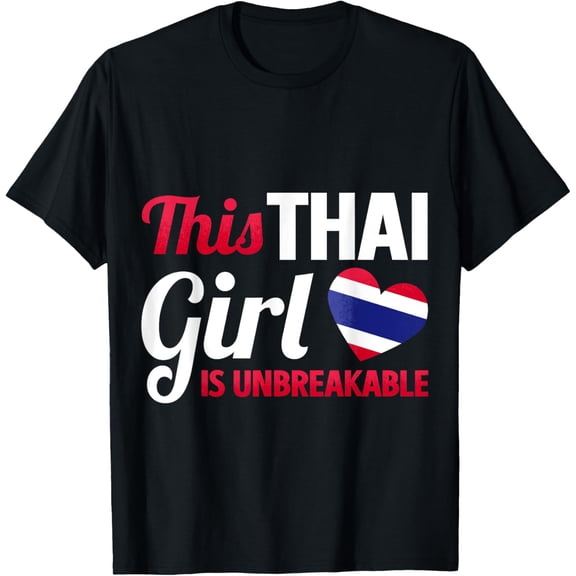 men and women can wear,Thailand Thai Roots Thai Heritage Proud Thai Flag T-Shirt