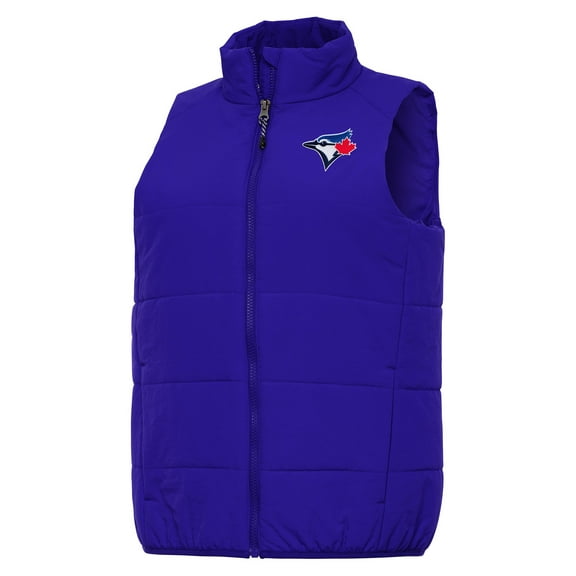 Women's Antigua Royal Toronto Blue Jays Experience Full-Zip Vest