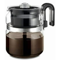 Stovetop Percolator Coffee Pot, Glass, 8 cup (40 oz) ?