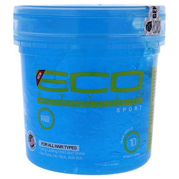 Eco Style Styling Gel Sport Blue, 16 oz