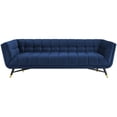 thumbnail image 4 of Modway Adept Velvet Upholstered Sofa, Multiple Colors, 4 of 5