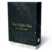 The Night Sky: Fifty Postcards (50 designs; archival images, NASA ephemera, photographs, and more in a gold foil stamped keepsake box;) : 50 Postcards (Postcard book or pack)