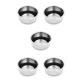 thumbnail image 2 of Youkk Coffee Machines Pressure Filter Basket with Black Ring BPA-Free Reusable 2 cup diameter 51mm 5Set, 2 of 6