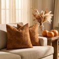 thumbnail image 2 of Halloween Sale Clearance!Fall Decorations for Home, 45x45cm Fall Maple Leaf Embroidered Throw Pillow Covers 3 Colors Linen Textured Squares Cushion Covers For Thanksgiving Sofa Decor, 2 of 8