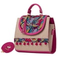 thumbnail image 1 of Bolso Yute De Mujer Fana Roma Color Buganvilia Fashions, 1 of 4