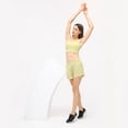 thumbnail image 3 of NWT-pantalones cortos de Yoga con Control de barriga para mujer, Shorts deportivos para entrenamiento, correr, bolsillo con cremallera lateral, ligeros y transpirables, 2022, 3 of 4