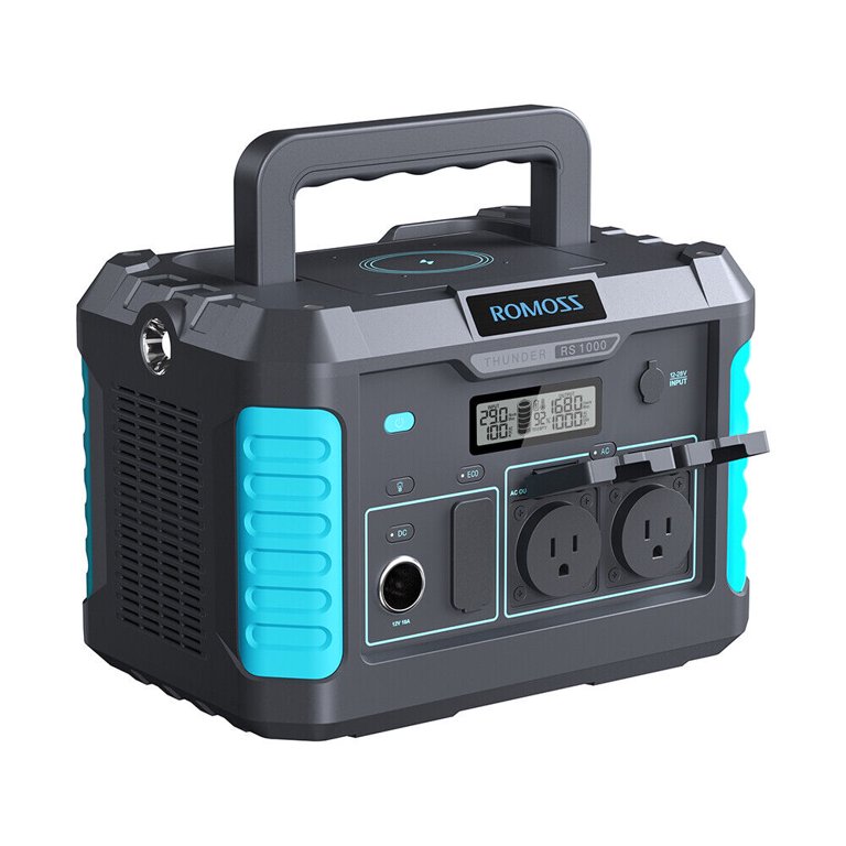 ROMOSS RS1000 Portable Power Station 933Wh 252000mAh 2000W Solar