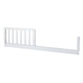thumbnail image 1 of Pemberly Row Contemporary Wood Toddler Bed Conversion Rail Kit in White, 1 of 1
