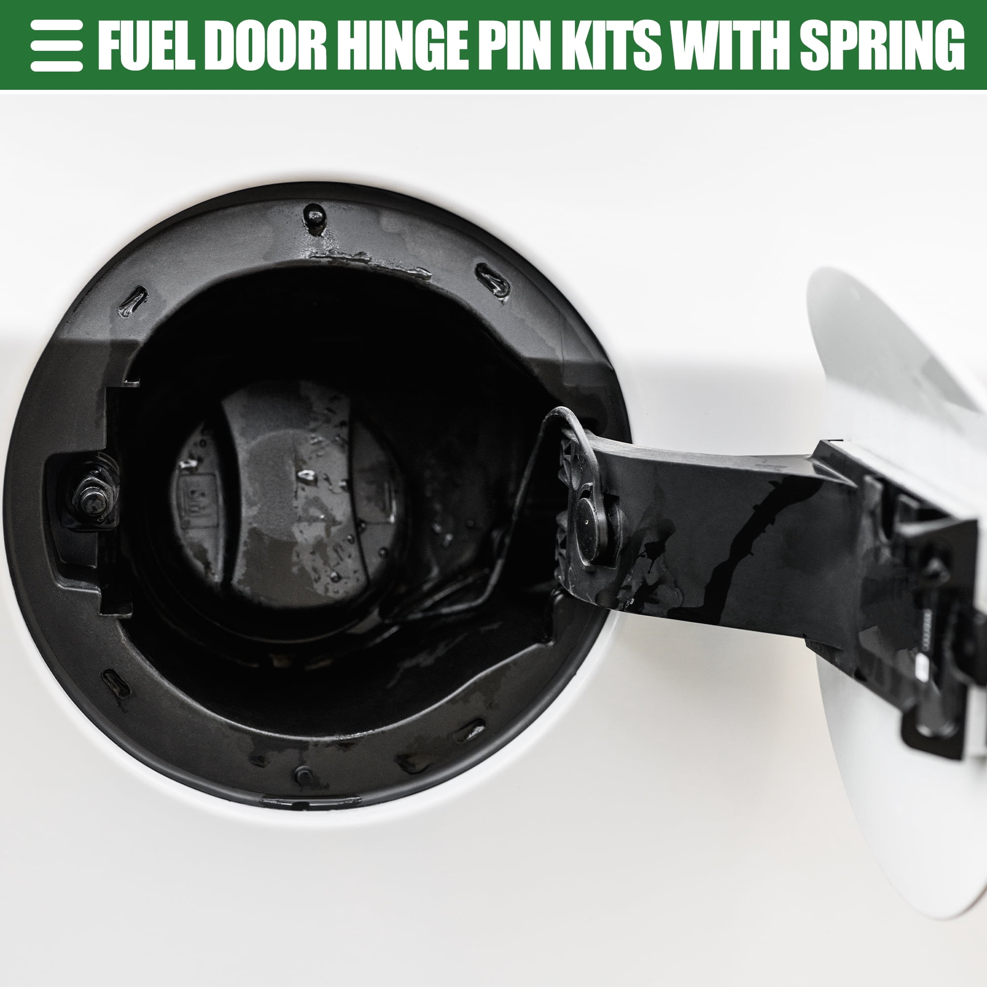 Unique Bargains Fuel Door Spring Hinge Kits for Ford F-150 2009-2014 for Lincoln MKZ