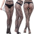 thumbnail image 2 of JINMGG 2023 Womens Plus Size Clearance $5 Women Pants Mesh Perspective Leggings Plus Size Fishnet Netting Stockings, 2 of 3