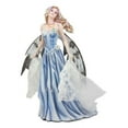 thumbnail image 3 of Last Light Ethereal Bridal Fairy Statue With Embroidered Sheer Fabric Decor Art, 3 of 9