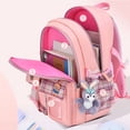 thumbnail image 3 of Mochilas escolares para niñas, morral escolar de escuela primaria, Mochila escolar impermeable de princesa, 3 of 4