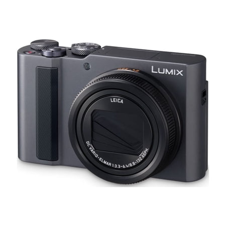 Panasonic LUMIX ZS300 Compact Point & Shoot 4K Digital Camera, 15x Zoom Travel Camera (Silver)