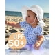 thumbnail image 2 of Gorro para el sol FURTALK para bebés y niñas con protección solar UPF 50+, 2 of 6