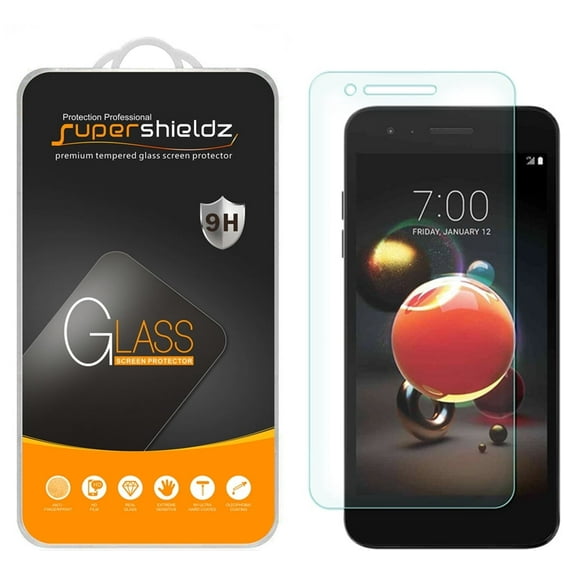 [1-Pack] Supershieldz for LG K8 (2018)/LG K8  (2018) Tempered Glass Screen Protector, Anti-Scratch, Anti-Fingerprint, Bubble Free