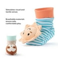 thumbnail image 2 of The Peanutshell Boho 5-Pc Wrist & Sock Baby Rattle Set Baby Toys Baby Shower Gifts, 2 of 6
