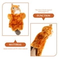 thumbnail image 4 of Shisuyan Squirrel Hand Puppet Plush Animal Toy Stocking Storytelling Toy Hand Puppet for Kids, 4 of 8