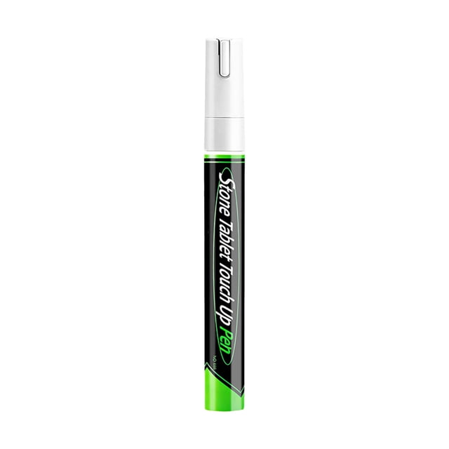 5mm Tip Memorial Marker Metal Gravestone Paint Pen Waterproof Permanent Ink Tombstone Lettering Restoration Tool for Granite & Marble(White)