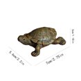 thumbnail image 3 of TIMIFIS Décoration Décoration Décorations de Tortue Simulée Petite Décoration de Tortue Aquarium Rocaille Bonsaï Décoration Jardin Piscine Petite Maison, 3 of 7