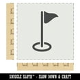 thumbnail image 2 of Golf Hole Flag DIY Cookie Wall Craft Stencil - 5.5 Inch, 2 of 5