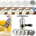 thumbnail image 1 of Agiferg Stainless Steel Pasta Noodle Maker Fruit Juicer Press Spaghetti Kitchen Machine, 1 of 9