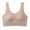 Khaki a1, variant on snilers Sports Bras for Women No Underwire Full Coverage Yoga Bras Wireless Supportive Bras Seamless Padded Everyday Bralettes