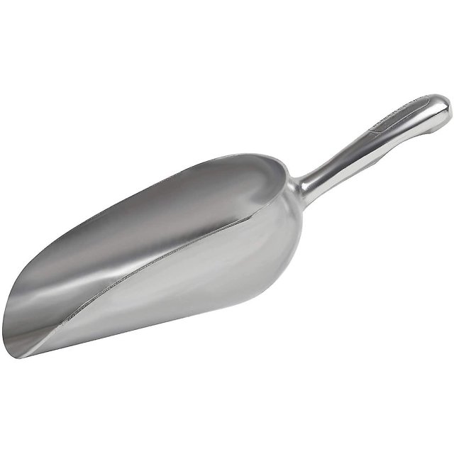 Cuchara para hielo de aluminio fundido con mango ranurado para los dedos LingWen 8390606694621