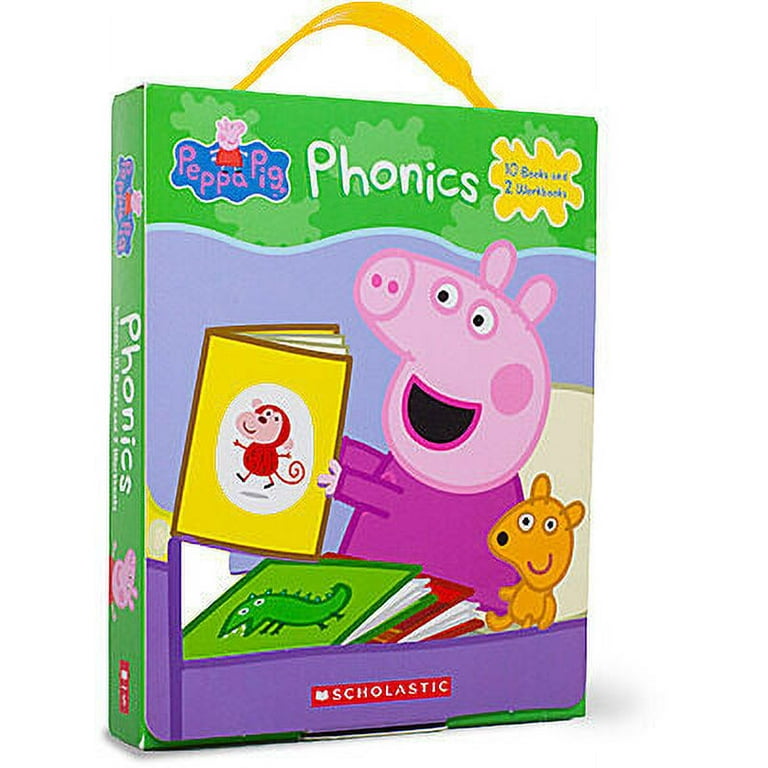 Peppa Pig Phonics Box Set by Scholastic includes 10 stories 2