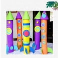thumbnail image 4 of Tholdsy 150/300/600 Uds pegatinas de espuma geometría rompecabezas autoadhesivo EVA pegatinas niños Juguetes de construcción, 4 of 6