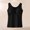 Black, variant on L-4XL Plus Size Women's Thermal Top with Built-in Bra, Seamless Fleece-Lined Warm Base Layer for Winter Daily Wear