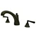 thumbnail image 3 of Kingston Brass KS4325HL 8 Inch -18 Inch Widespread Roman Tub Filler - Oil Rubbed Bronze, 3 of 6