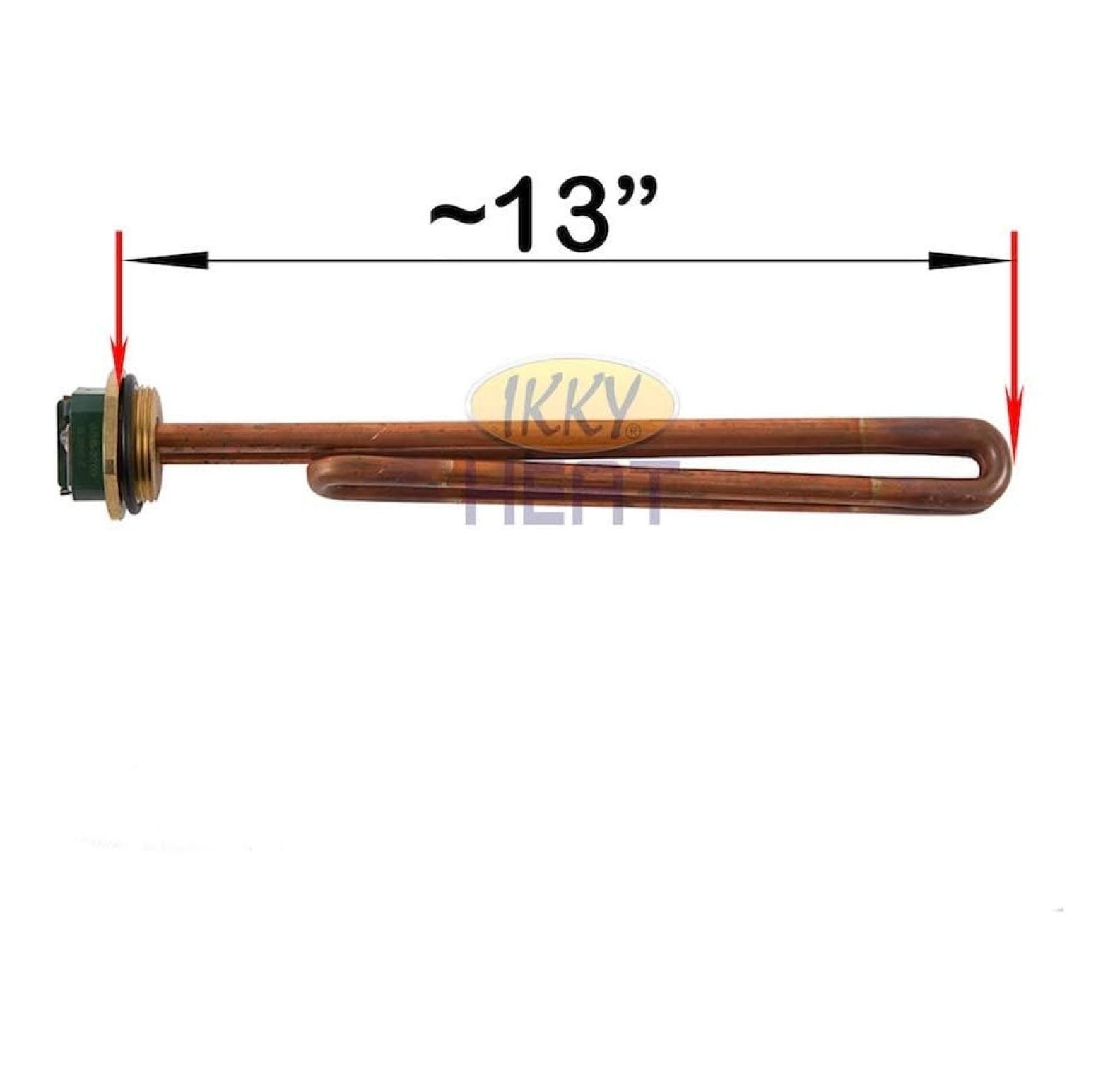 HEAT, Heating HE9K240VCC, 9000W-240V, Compatible with Bostemp, EcoSmart, Eemax, iHeat, Rheem, , Electric Tankless Water Heaters, Copper Material