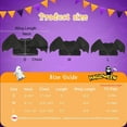 thumbnail image 3 of Cat Halloween Costume - Halloween Bat Wings Pet Costumes for Small Dogs Cats Halloween Party, 3 of 7